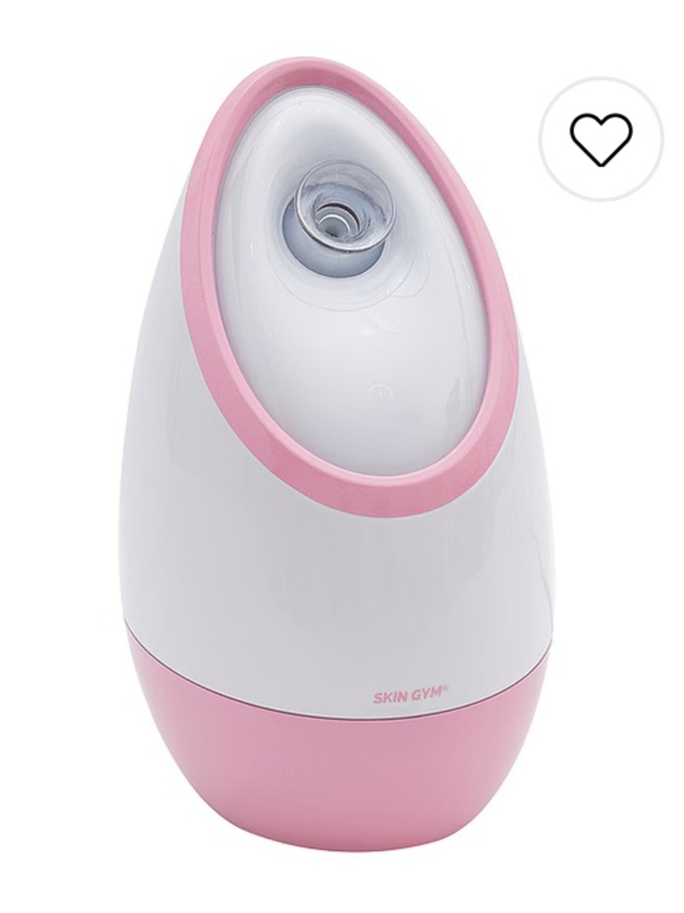 Skin Gym Facial Steamer in White & Pink